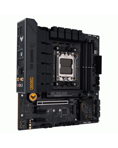 Материнская плата ASUS TUF GAMING B650M-E WIFI AM5 mATX 4xDDR5 PCIEx16 2xPCIEx1 2xM.2 USB-C HDMI 2xDP 2.5GLAN Wi-Fi 6