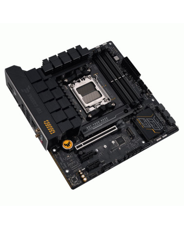 Материнская плата ASUS TUF GAMING B650M-E WIFI AM5 mATX 4xDDR5 PCIEx16 2xPCIEx1 2xM.2 USB-C HDMI 2xDP 2.5GLAN Wi-Fi 6