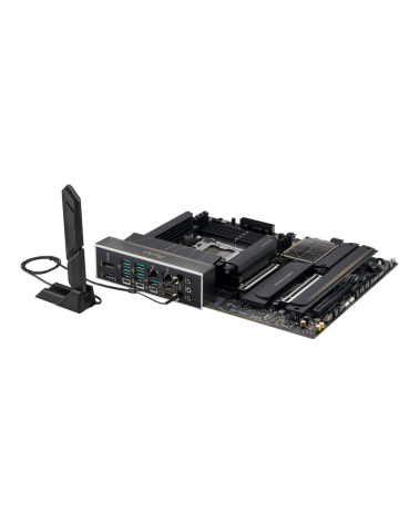 Материнская плата ASUS PROART X870E-CREATOR WIFI AM5 ATX 4xDDR5 3xPCIEx16 4xM.2 3xUSB-C DP HDMI 2.5GLAN 10GLAN 
Wi-Fi 7