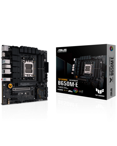 Материнская плата ASUS TUF GAMING B650M-E AM5 mATX 4xDDR5 PCIEx16 2xPCIEx1 2xM.2 USB-C 2xDP HDMI 2.5GLAN