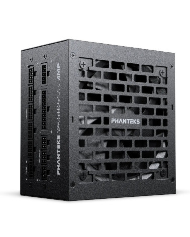 Блок питания PHANTEKS AMP GH 850W (80 Plus Gold, ATX 3.1, PCIe 5.1, APFC, 120mm Fan, Fully Modular, Black) / PH-P850GH_BK01