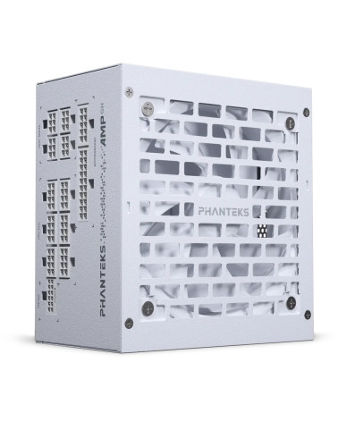 Блок питания PHANTEKS AMP GH 1000W (80 Plus Platinum, ATX 3.1, PCIe 5.1, APFC, 120mm Fan, Fully Modular, White) / PH-P1000GR_WT0