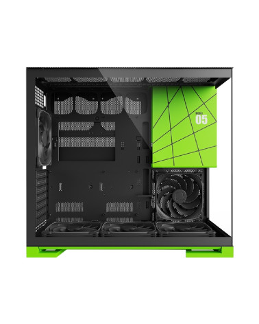 Корпус Geometric Future Model 5 NV Style Limited Edition with fans / mid tower, E-ATX / 5x140mm ARGB fans / 1AM5WKNV01100