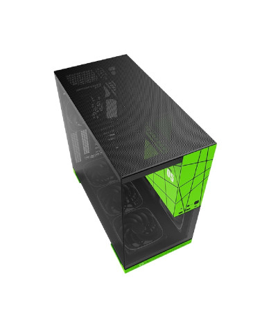 Корпус Geometric Future Model 5 NV Style Limited Edition with fans / mid tower, E-ATX / 5x140mm ARGB fans / 1AM5WKNV01100
