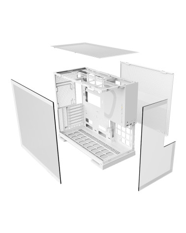 Корпус Geometric Future Model 5 White / mid tower, E-ATX / 1AM5WKWT00100