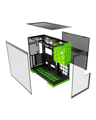 Корпус Geometric Future Model 5 NV Style Limited Edition / mid tower, E-ATX / 1AM5WKNV00100