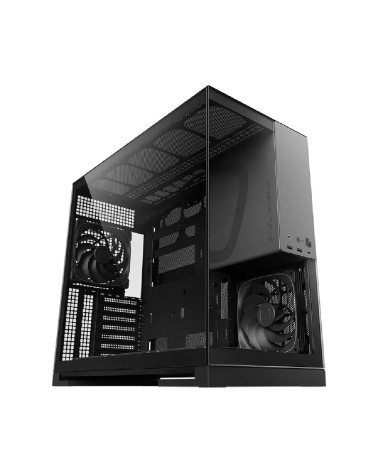 Корпус Geometric Future Model 5 Black Gray with fans / mid tower, E-ATX / 5x140mm ARGB fans / 1AM5WKBK02100