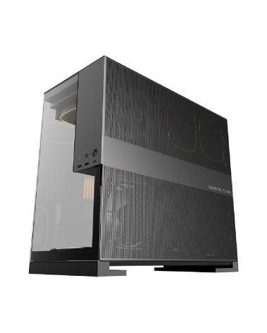 Корпус Geometric Future Model 5 Black Gray with fans / mid tower, E-ATX / 5x140mm ARGB fans / 1AM5WKBK02100