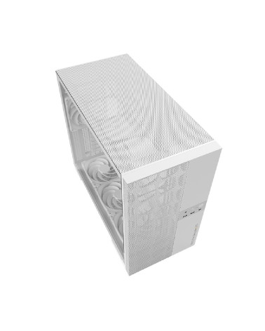 Корпус Geometric Future Model 5 Vent White with fans / mid tower, E-ATX / 5x140mm ARGB fans / 1AM5VTWT01100