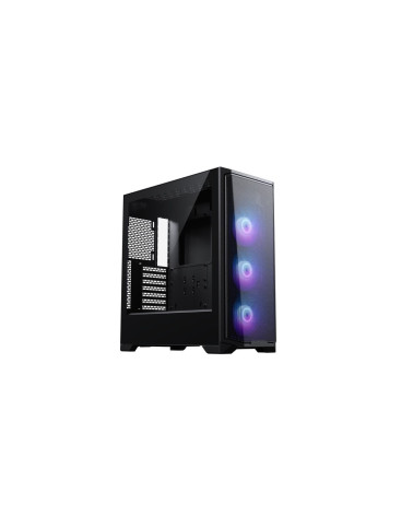 Корпус PHANTEKS Eclipse G370A, Black, 3x120mm ARGB Fan, боковая панель Tempered Glass, Mid-Tower / PH-EC370GA_DBK01