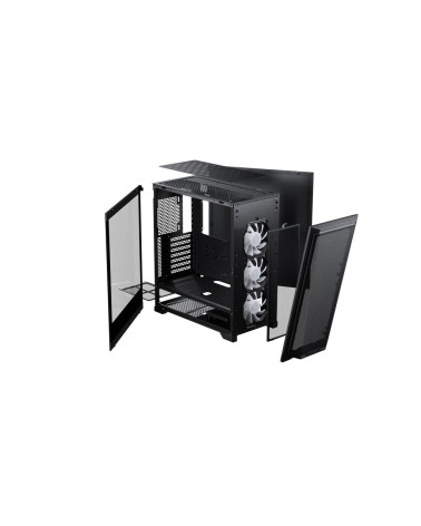 Корпус PHANTEKS Eclipse G370A, Black, 3x120mm ARGB Fan, боковая панель Tempered Glass, Mid-Tower / PH-EC370GA_DBK01
