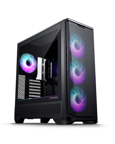 Корпус PHANTEKS Eclipse G400A, Black, 4x140mm ARGB Fan + ARGB Strip, боковая панель Tempered Glass, Mid-Tower / PH-EC400GA_DBK01