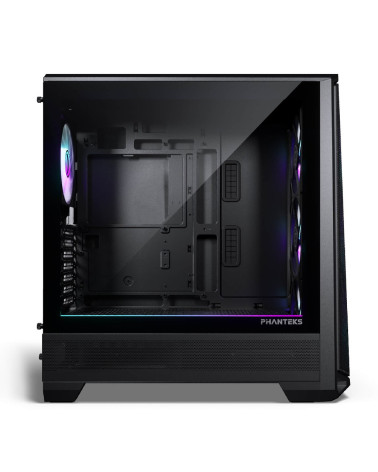 Корпус PHANTEKS Eclipse G400A, Black, 4x140mm ARGB Fan + ARGB Strip, боковая панель Tempered Glass, Mid-Tower / PH-EC400GA_DBK01