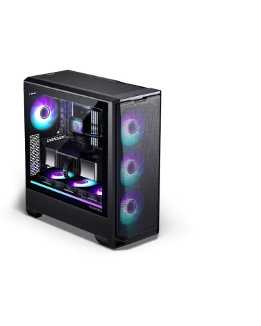 Корпус PHANTEKS Eclipse G400A, Black, 4x140mm ARGB Fan + ARGB Strip, боковая панель Tempered Glass, Mid-Tower / PH-EC400GA_DBK01
