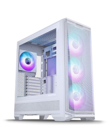 Корпус PHANTEKS Eclipse G400A, White, 4x140mm ARGB Fan + ARGB Strip, боковая панель Tempered Glass, Mid-Tower / PH-EC400GA_DMW01