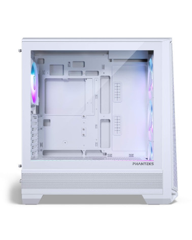 Корпус PHANTEKS Eclipse G400A, White, 4x140mm ARGB Fan + ARGB Strip, боковая панель Tempered Glass, Mid-Tower / PH-EC400GA_DMW01