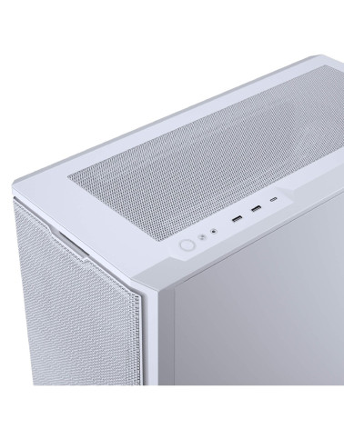 Корпус PHANTEKS Eclipse G400A, White, 4x140mm ARGB Fan + ARGB Strip, боковая панель Tempered Glass, Mid-Tower / PH-EC400GA_DMW01
