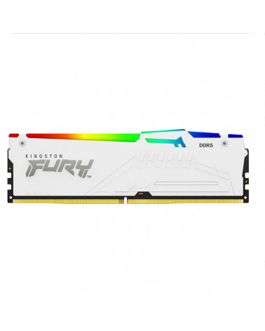 Модуль памяти Kingston 32GB DDR5 6000MHz DIMM FURY Beast White EXPO RGB CL36 