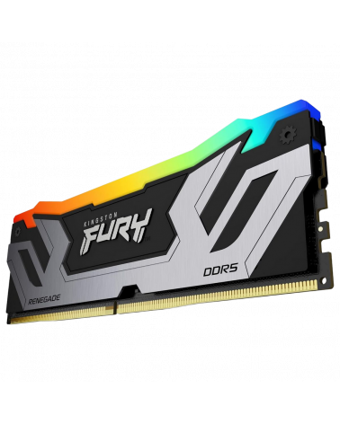 Модуль памяти Kingston KF584CU40RSAK2-48 48GB DDR5 8400 CUDIMM FURY Renegade Silver/Black RGB Gaming Memory Non-ECC, CL40, 1.45V
