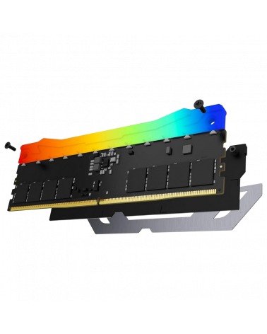 Модуль памяти Kingston KF584CU40RSAK2-48 48GB DDR5 8400 CUDIMM FURY Renegade Silver/Black RGB Gaming Memory Non-ECC, CL40, 1.45V
