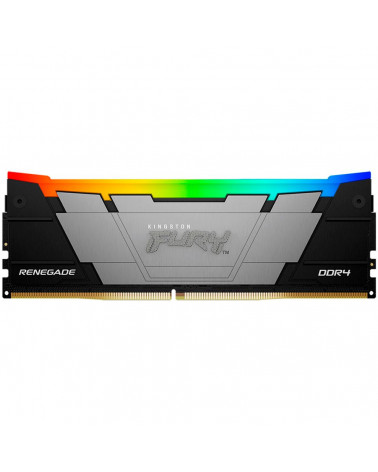 Модуль памяти Kingston 8GB DDR4 3600 DIMM FURY Renegade RGB Black Gaming Memory Non-ECC, CL16, 1.35V, Heat Shield, XMP, RTL 