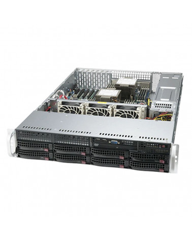 Платформа системного блока SuperMicro SYS-620P-TR 2U, 2xLGA4189 (up to 270W), iC621A (X12DPi-N6), 16xDDR4, up to 8x3.5 SAS/SATA,