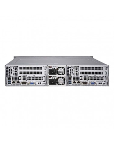 Платформа системного блока SuperMicro SYS-6029TR-DTR 2*node 2*LGA3647, C621, 8*DDR4(2933, 6*3.5" HS SATA3, 2*PCIE, 2*Glan, IPMI 