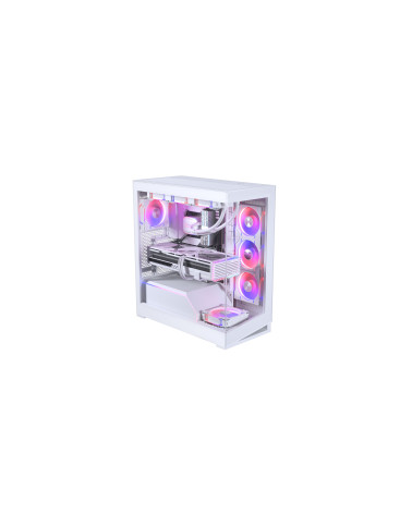 Корпус PHANTEKS NV5 MKII White, Digtial RGB Lighting, без БП, боковое окно Tempered Glass, Mid-Tower / PH-NV523TG_DMW02