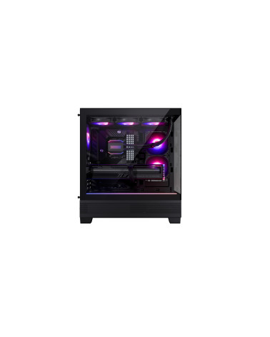 Корпус PHANTEKS 523 XT View, Black, 3x120mm ARGB Fan, Tempered Glass, Mid-Tower / PH-XT523V1_DBK01