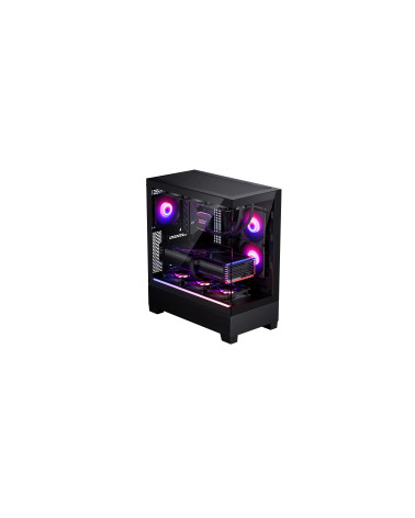 Корпус PHANTEKS 523 XT View, Black, 3x120mm ARGB Fan, Tempered Glass, Mid-Tower / PH-XT523V1_DBK01