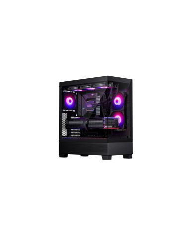 Корпус PHANTEKS 523 XT View, Black, 3x120mm ARGB Fan, Tempered Glass, Mid-Tower / PH-XT523V1_DBK01