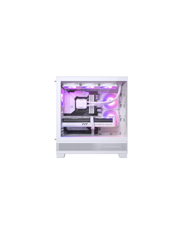 Корпус PHANTEKS 523 XT View, White, 3x120mm ARGB Fan, Tempered Glass, Mid-Tower / PH-XT523V1_DWT01