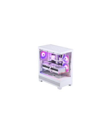 Корпус PHANTEKS 523 XT View, White, 3x120mm ARGB Fan, Tempered Glass, Mid-Tower / PH-XT523V1_DWT01