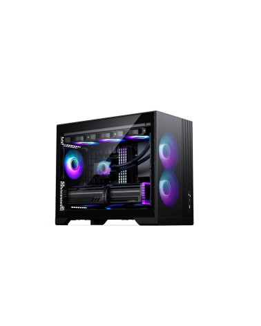Корпус PHANTEKS XT M3, Black, 3x120mm ARGB Fan, Tempered Glass, mATX / PH-XT325M_BK02