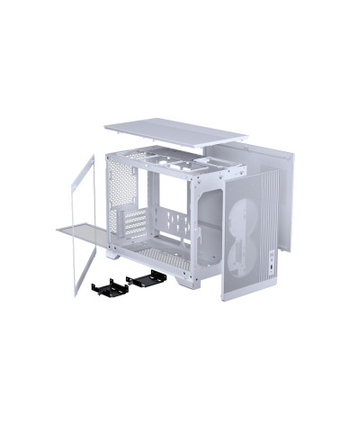 Корпус PHANTEKS XT M3, White, 3x120mm ARGB Fan, Tempered Glass, mATX / PH-XT325M_WT02