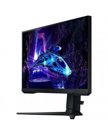 Монитор 24" SAMSUNG S24DG300EI Odyssey G3 Black (VA, 1920x1080, HDMI+DP, 1 ms, 178°/178°, 250 cd/m, 3000:1, 180Hz, Pivot) 