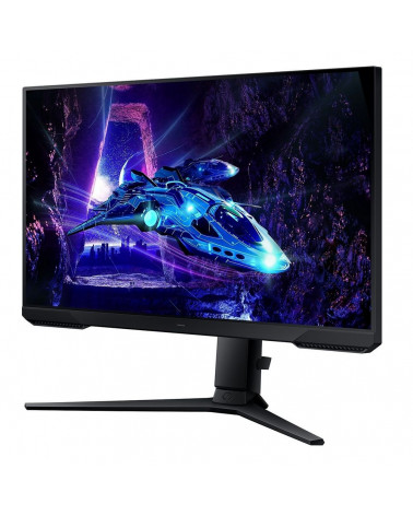 Монитор 24" SAMSUNG S24DG300EI Odyssey G3 Black (VA, 1920x1080, HDMI+DP, 1 ms, 178°/178°, 250 cd/m, 3000:1, 180Hz, Pivot) 