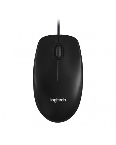 Мышь проводная Logitech M100 Black [910-006765] 