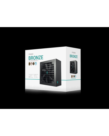 Блок питания Deepcool GAMERSTORM PF600X (ATX 2.52, 600W, PWM 120mm fan, Active PFC+DC to DC, 80+ BRONZE) RET