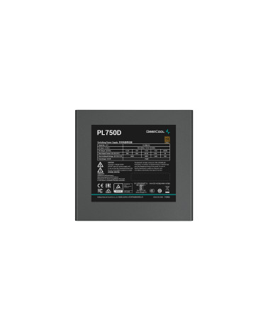 Блок питания Deepcool PL750D (ATX 3.1, 750W, PWM 120mm fan, Active PFC+DC to DC, 80+ BRONZE) RET