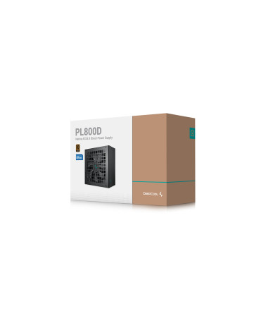 Блок питания Deepcool PL800D (ATX 3.1, 800W, PWM 120mm fan, Active PFC+DC to DC, 80+ BRONZE) RET