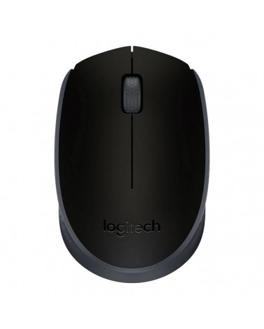 Мышь беспроводная Logitech M170  Black/Grey [910-004658] 