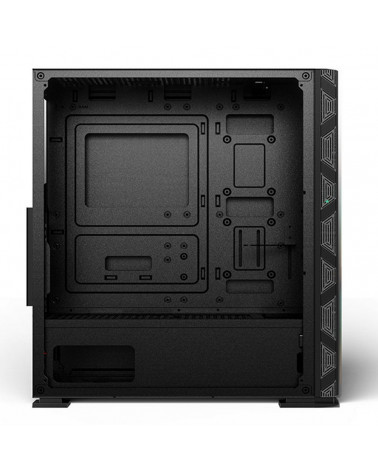 Корпус SOEYI «AX8-B20 SOEYI ATX case with black coating front panel with flat bigger mesh, without»