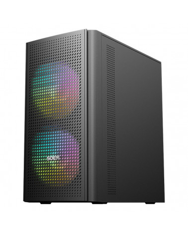 Корпус для ПК ACD ACD M2-500 mATX, PSU 500W USB3.0+USB1.1*2+HD Audio FAN 3x120 mm