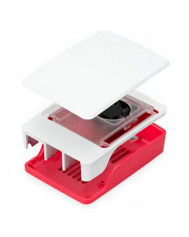 RA795 Пластиковый корпус для Raspberry Pi 5 c активным вентилятором