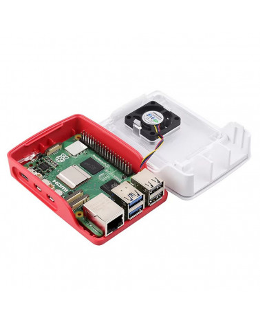 RA795 Пластиковый корпус для Raspberry Pi 5 c активным вентилятором