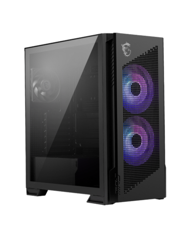 Корпус для ПК MSI MPG VELOX 300R AIRFLOW PZ, Global, 2xUSB 3.2 Gen 1, 1xUSB 3.2 Gen2 Type-C,
2x160mm ARGB Fan, 1x120mm