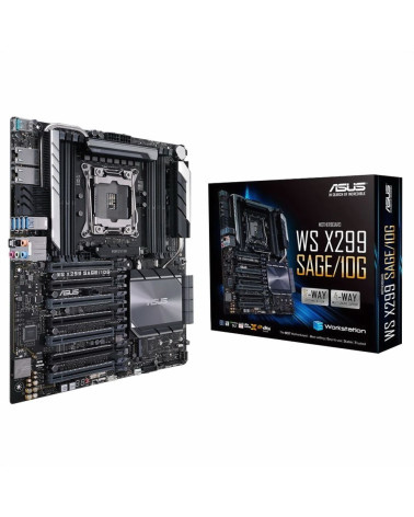 Материнская плата ASUS WS X299 SAGE/10G LGA2066 CEB 8xDDR4 7xPCIEx16 2xM.2 2x10GLAN 3 (952001)