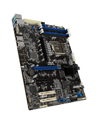 Материнская плата ASUS P12R-E LGA1200 ATX 4xDDR4 PCIEx16 3xPCIEx8 2xM.2 HDMI VGA 2хGLAN (420217)