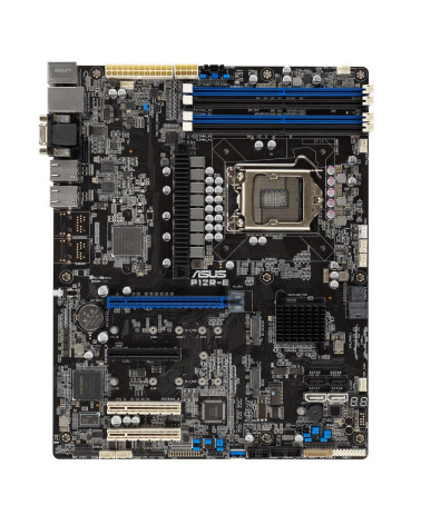 Материнская плата ASUS P12R-E LGA1200 ATX 4xDDR4 PCIEx16 3xPCIEx8 2xM.2 HDMI VGA 2хGLAN (420217)
